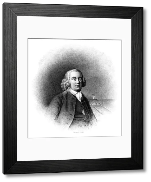 Framed Print : James Brindley / Thomson Framed Print : James Brindley / Thomson