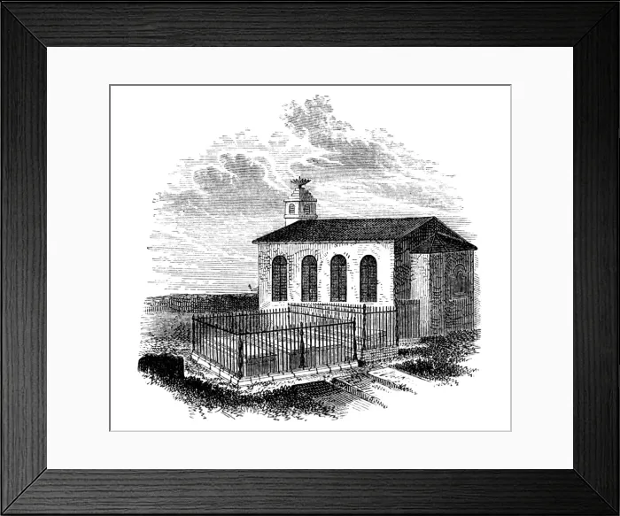 Framed Print : James Brindley / Grave Framed Print : James Brindley / Grave