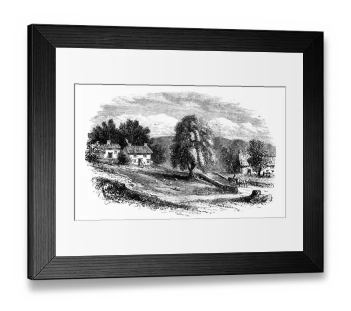 Framed Print : James Brindley / Croft Framed Print : James Brindley / Croft