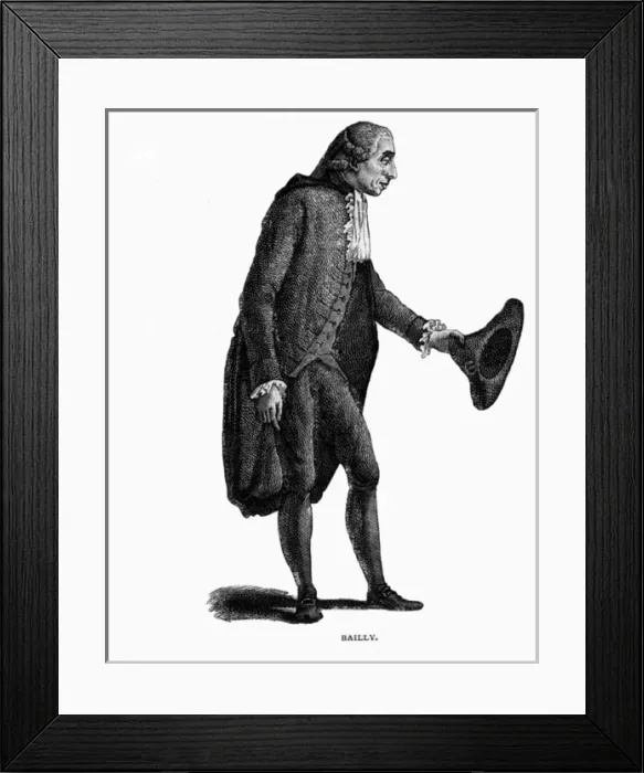 Framed Print : Jean Sylvain Bailly Framed Print : Jean Sylvain Bailly