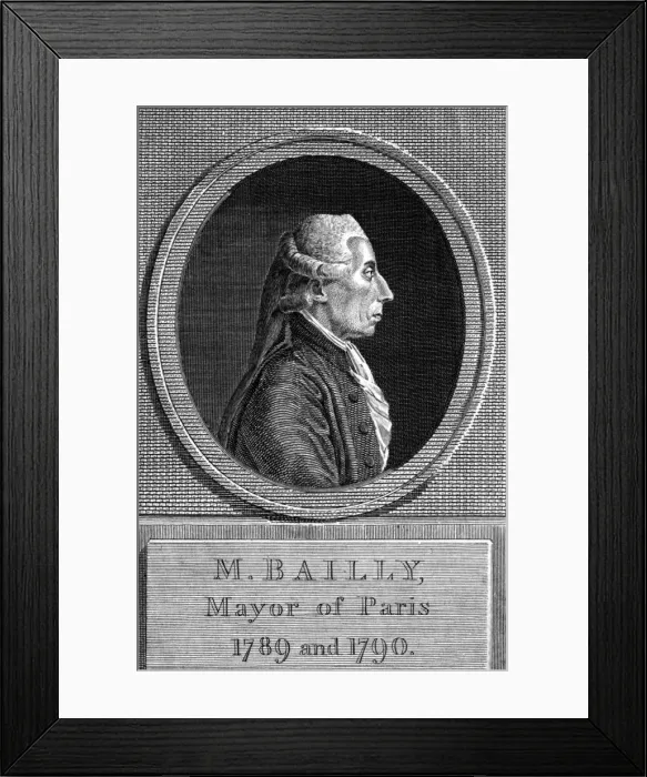 Framed Print : Jean Sylvain Bailly Framed Print : Jean Sylvain Bailly