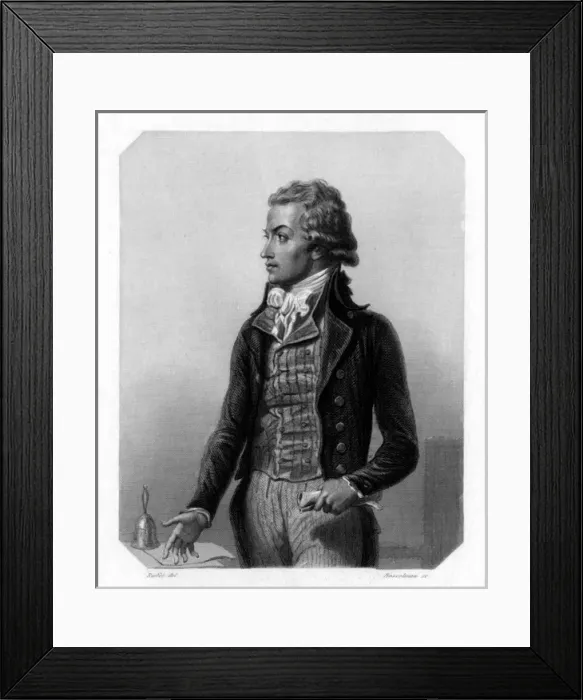 Framed Print : Antoine Pierre Joseph Marie Barnave Framed Print : Antoine Pierre Joseph Marie Barnave