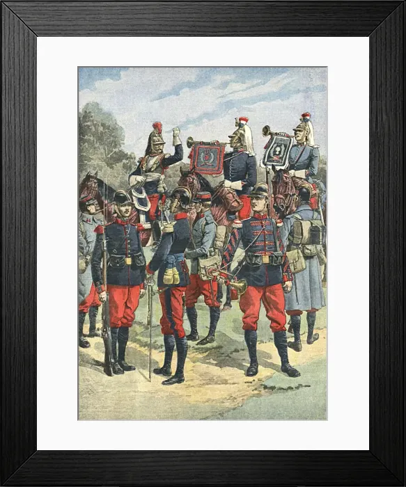 Framed Print : New Uniforms / 1912 Framed Print : New Uniforms / 1912