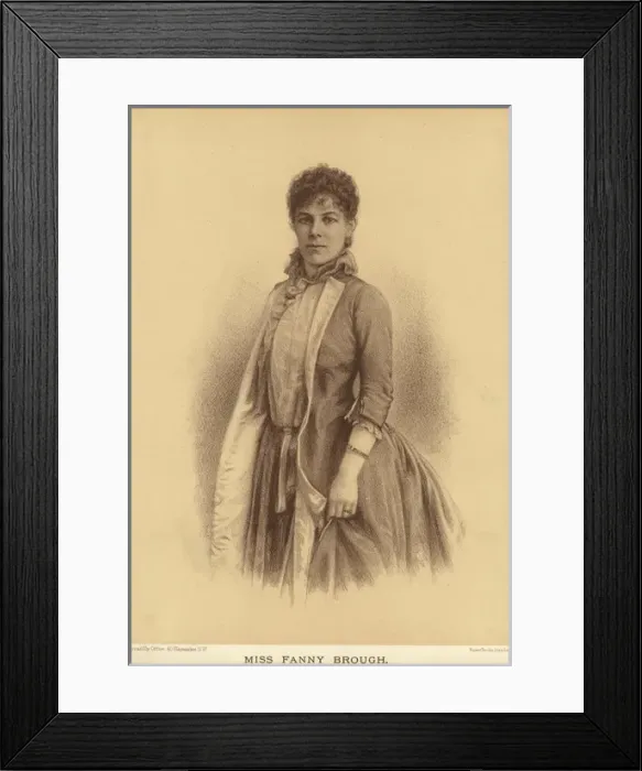 Framed Print : Fanny Brough Framed Print : Fanny Brough