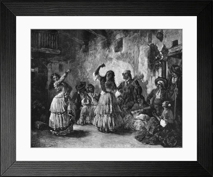 Framed Print : Gipsy Dancers Framed Print : Gipsy Dancers