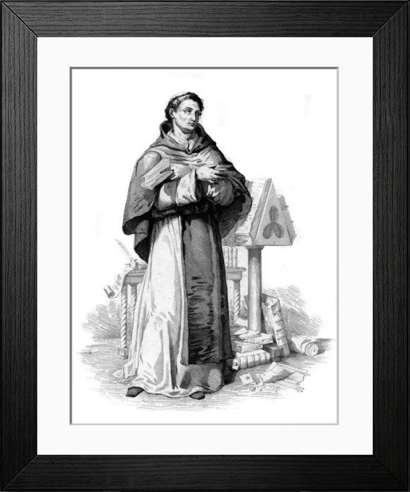 Framed Print : St Bernard of Clairvaux Framed Print : St Bernard of Clairvaux