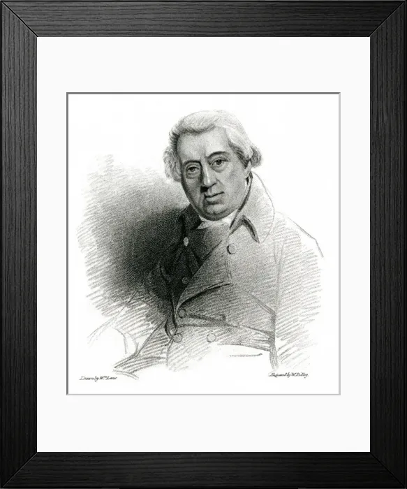 Framed Print : Richard Cumberland  /  Lane