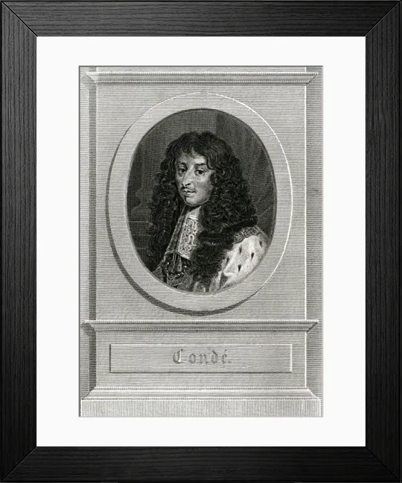 Framed Print : Louis Ii / Grand Conde Framed Print : Louis Ii / Grand Conde