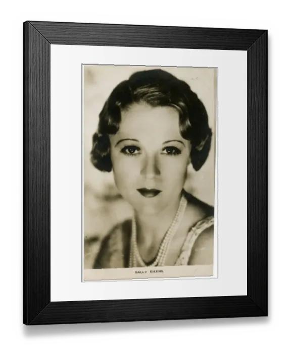 Framed Print : Sally Eilers Framed Print : Sally Eilers