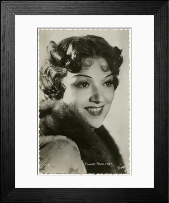 Framed Print : Edwige Feuillere Framed Print : Edwige Feuillere