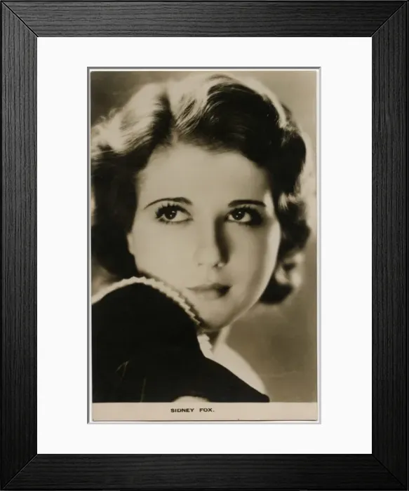 Framed Print : Sidney Fox Framed Print : Sidney Fox