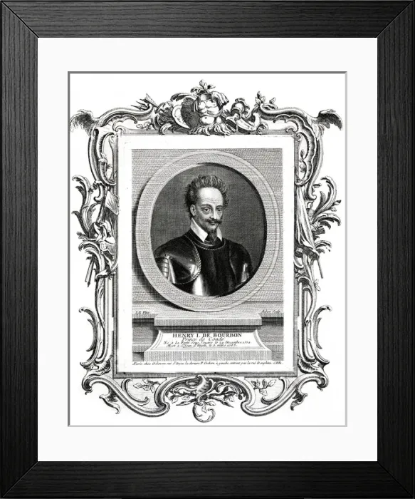 Framed Print : Henri I De Bourbon / Conde Framed Print : Henri I De Bourbon / Conde