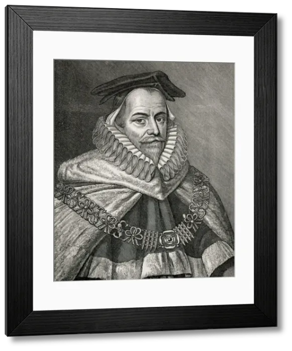 Framed Print : Edward Lord Coke / Gucht Framed Print : Edward Lord Coke / Gucht