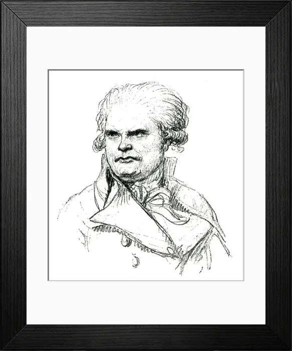 Framed Print : Danton / J-L David Framed Print : Danton / J-L David
