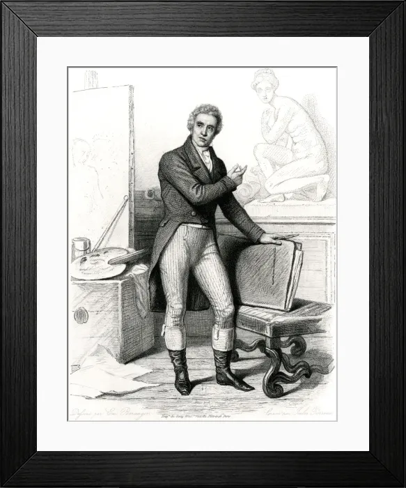 Framed Print : J-L David / Beranger Framed Print : J-L David / Beranger