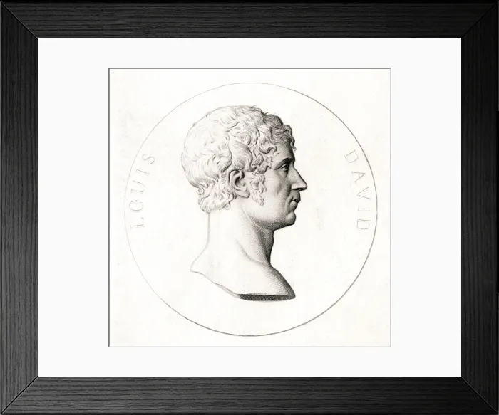 Framed Print : J-L David / Medallion Framed Print : J-L David / Medallion
