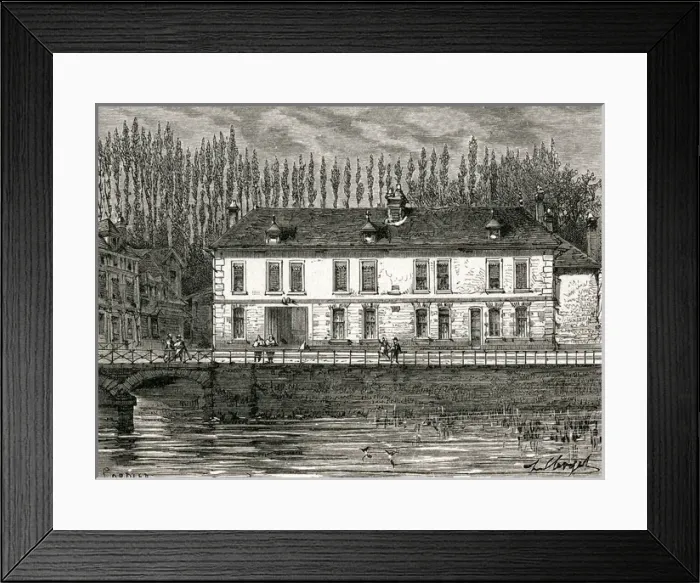 Framed Print : Danton / Home / Arcis-S-Aube Framed Print : Danton / Home / Arcis-S-Aube