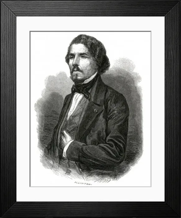 Framed Print : Delacroix / Linton Framed Print : Delacroix / Linton