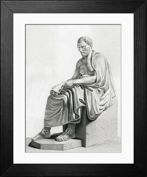 Framed Print : Demosthenes / Vauthier Framed Print : Demosthenes / Vauthier