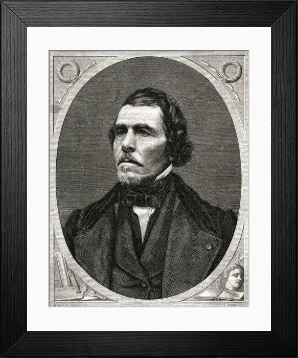 Framed Print : Delacroix / Seriakoff Framed Print : Delacroix / Seriakoff