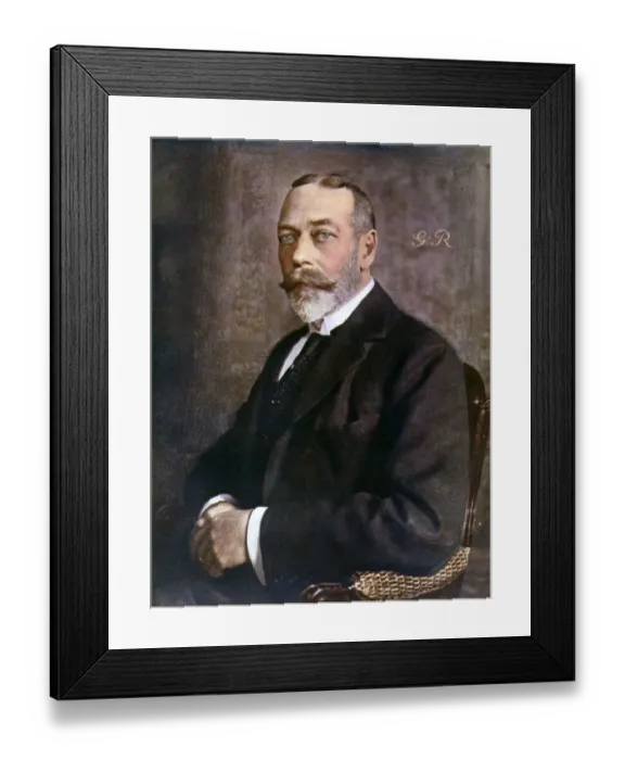 Framed Print : GEORGE V in 1925 Date: 1865 - 1936 Framed Print : GEORGE V in 1925 Date: 1865 - 1936