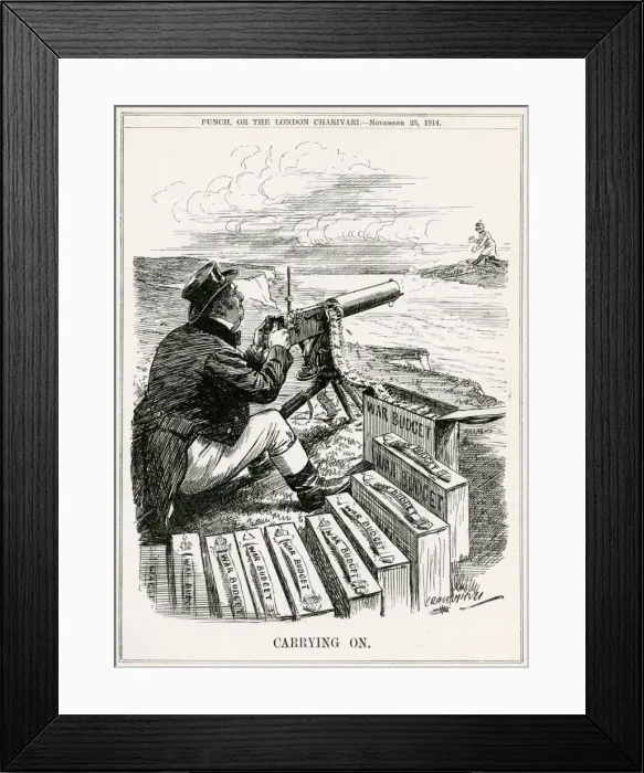 Framed Print : John Bull Carrying On Framed Print : John Bull Carrying On