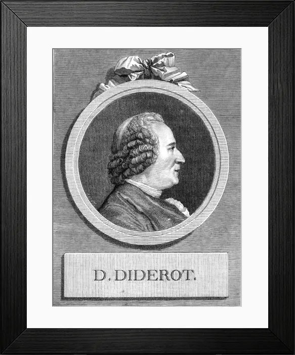 Framed Print : Denis Diderot / Cochin Framed Print : Denis Diderot / Cochin