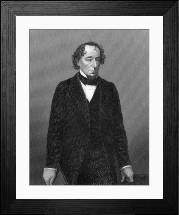Framed Print : Disraeli / Mayall Framed Print : Disraeli / Mayall