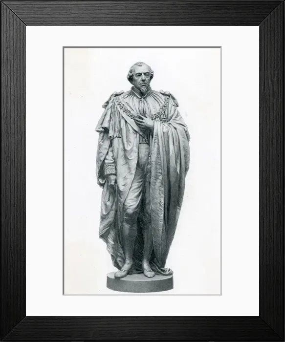 Framed Print : Disraeli / Statue / Abbey Framed Print : Disraeli / Statue / Abbey