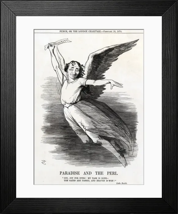 Framed Print : Disraeli / Paradise Peri Framed Print : Disraeli / Paradise Peri