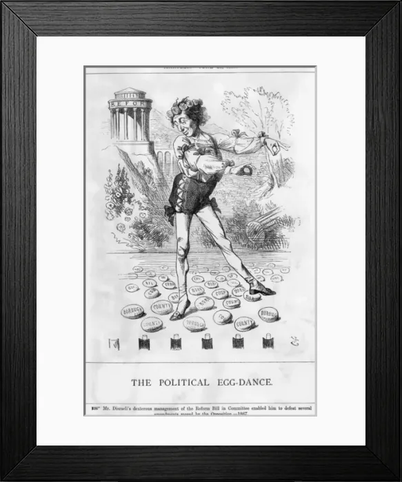 Framed Print : Disraeli / Egg Dance Framed Print : Disraeli / Egg Dance