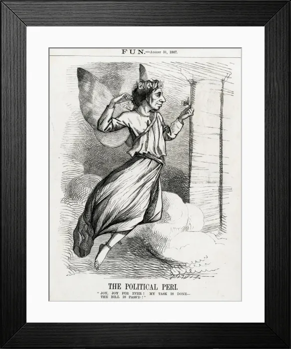 Framed Print : Disraeli / Political Peri Framed Print : Disraeli / Political Peri