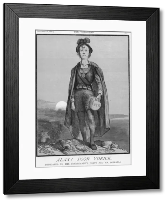 Framed Print : Disraeli / Hamlet / Yorick Framed Print : Disraeli / Hamlet / Yorick