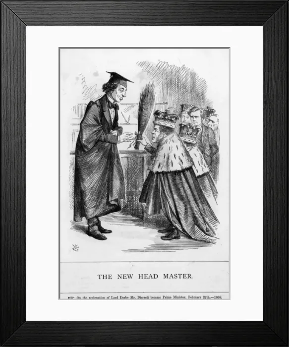 Framed Print : Disraeli / Headmaster Framed Print : Disraeli / Headmaster