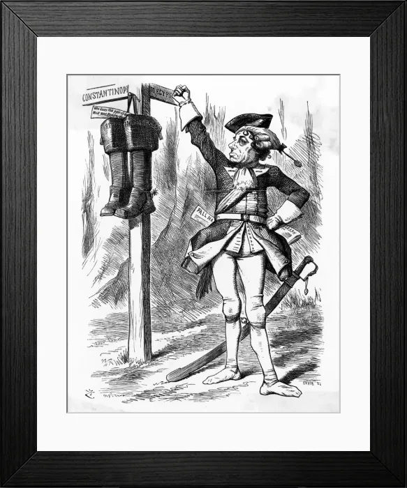 Framed Print : Disraeli / Bombastes Framed Print : Disraeli / Bombastes