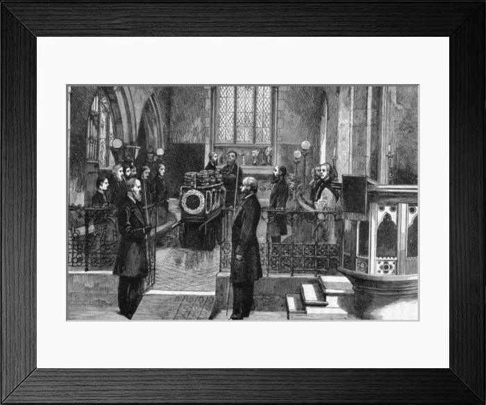 Framed Print : Disraeli / Funeral Framed Print : Disraeli / Funeral
