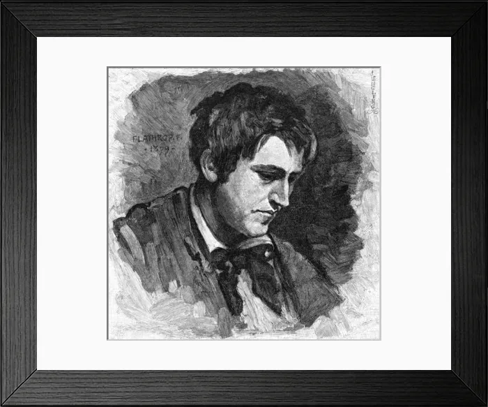 Framed Print : Thomas Edison / Scribner Framed Print : Thomas Edison / Scribner