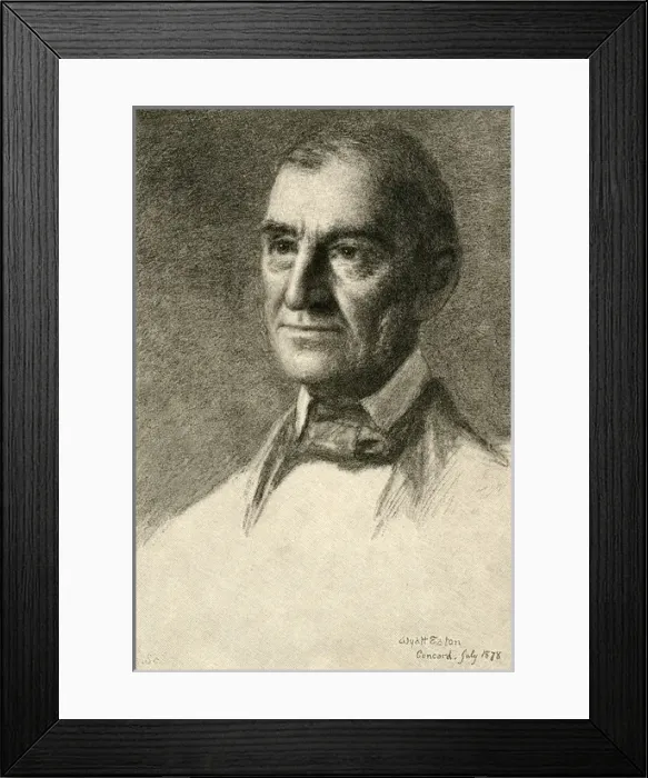 Framed Print : Rw Emerson / Wyatt Eaton Framed Print : Rw Emerson / Wyatt Eaton