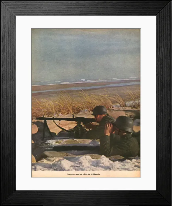 Framed Print : Guarding the Channel Framed Print : Guarding the Channel