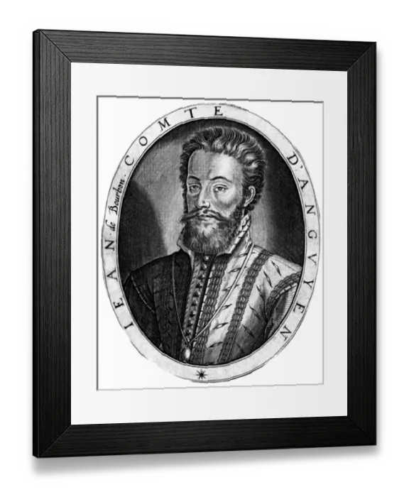 Framed Print : Jean De Bourbon Framed Print : Jean De Bourbon