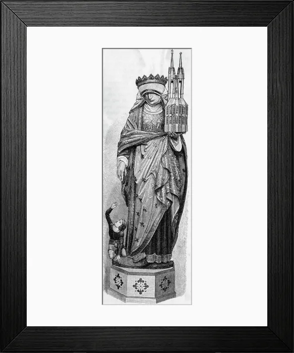 Framed Print : Elizabeth Hungary / Marbur Framed Print : Elizabeth Hungary / Marbur