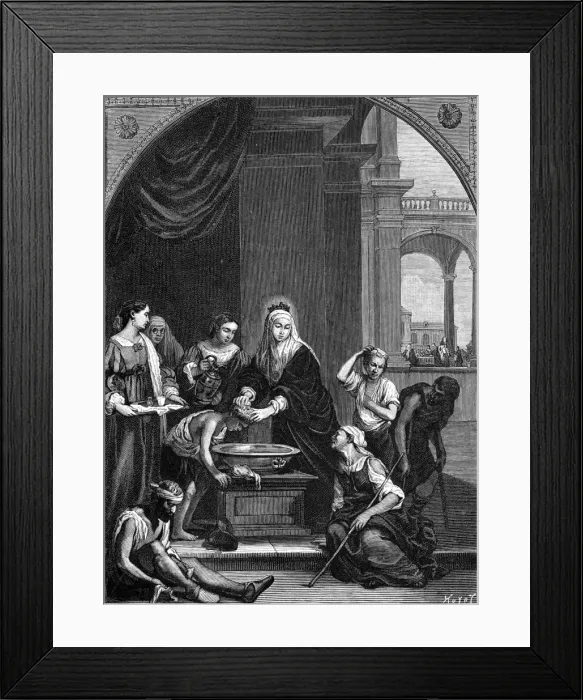 Framed Print : Elizabeth Hungary / Huyot Framed Print : Elizabeth Hungary / Huyot