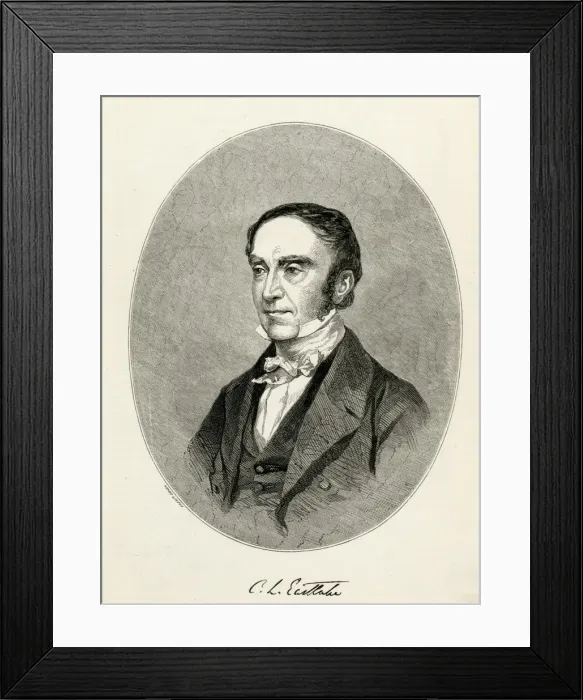 Framed Print : Sir Cl Eastlake  /  Mayall