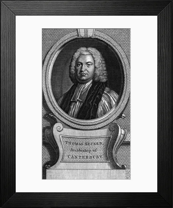 Framed Print : Thomas Secker - Oval