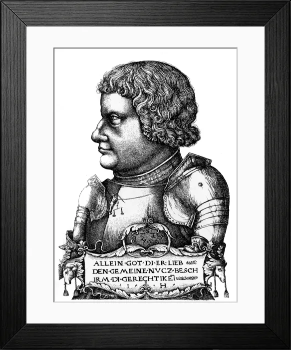 Framed Print : Franz von Sickingen Framed Print : Franz von Sickingen