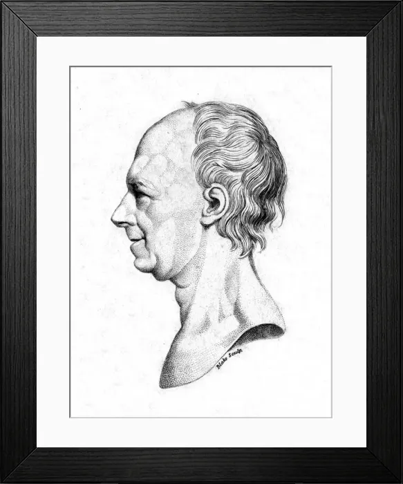 Framed Print : Leonard Euler / Blake Framed Print : Leonard Euler / Blake