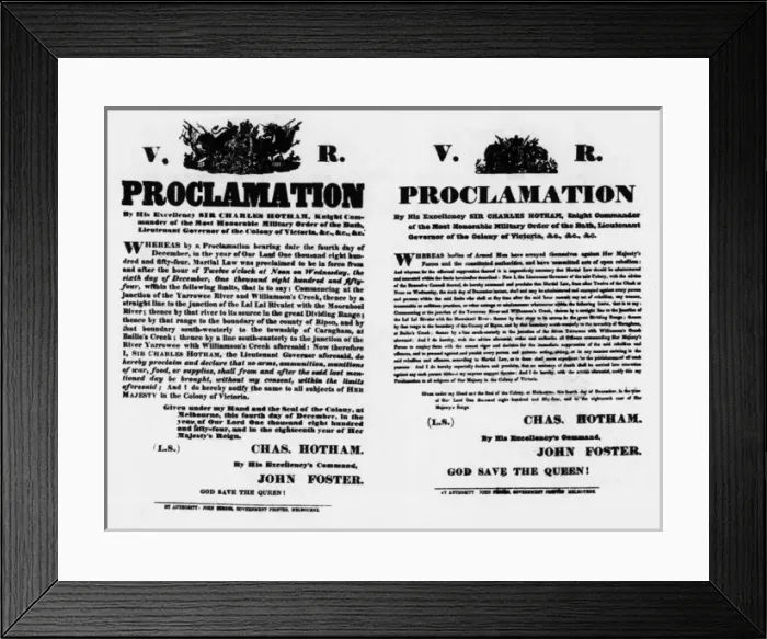 Framed Print : Events / Australia / 1854 Framed Print : Events / Australia / 1854