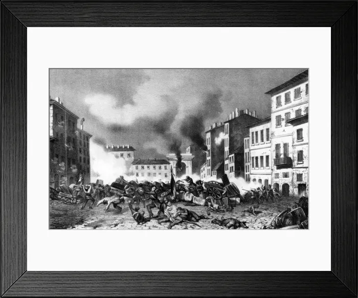 Framed Print : 1848 / Porta Tosa / Milan Framed Print : 1848 / Porta Tosa / Milan
