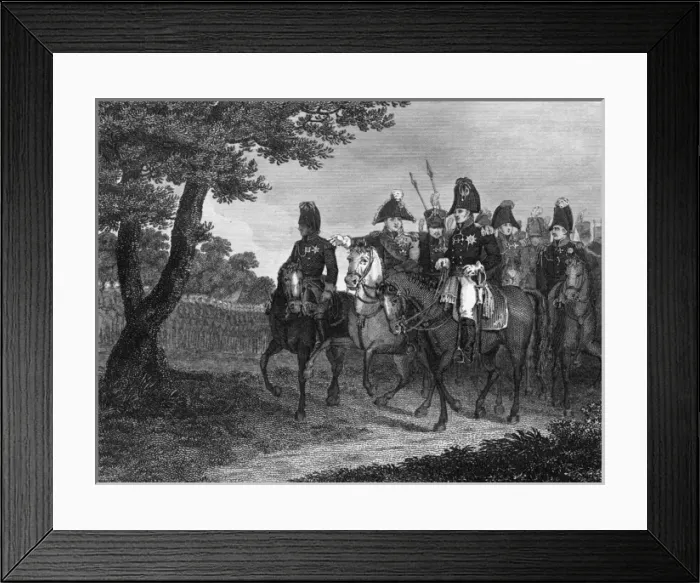 Framed Print : 1814 / Hyde Park Review Framed Print : 1814 / Hyde Park Review