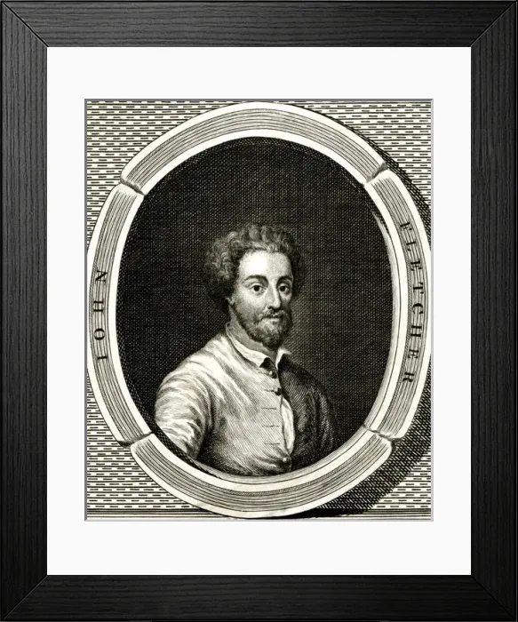 Framed Print : John Fletcher / Oval / Anon Framed Print : John Fletcher / Oval / Anon